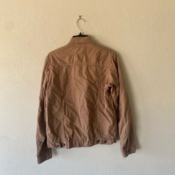 Loyalty & Faith Men tan distressed jacket outerwear - Picture 7 of 8